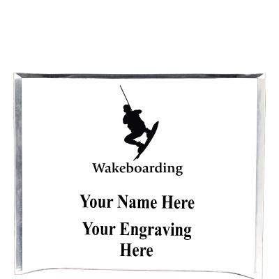 7"X5" YOUR LOGO CURVA ACRYLIC
