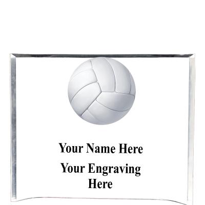 7"X5" YOUR LOGO CURVA ACRYLIC