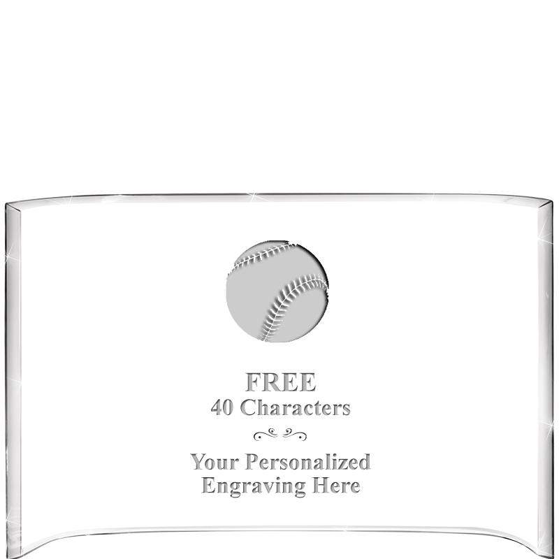 7 3/4"X 5" CURVA ACRYLIC