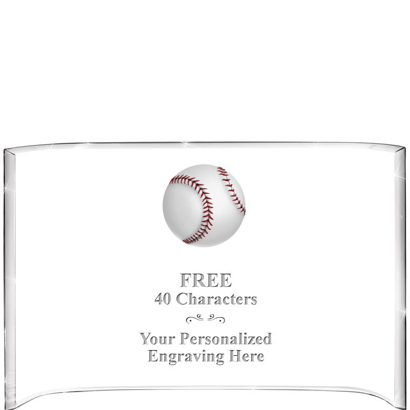 7 3/4"X 5" CURVA ACRYLIC