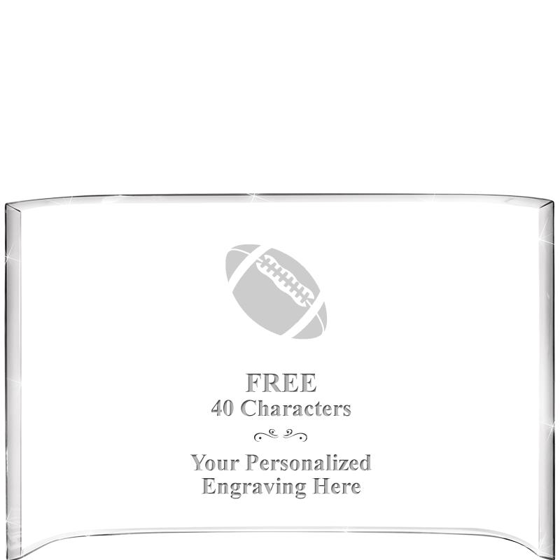 7 3/4"X 5" CURVA ACRYLIC