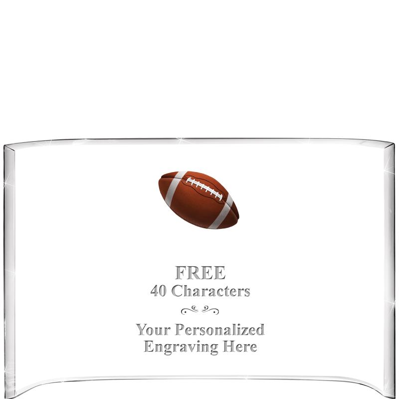 7 3/4"X 5" CURVA ACRYLIC