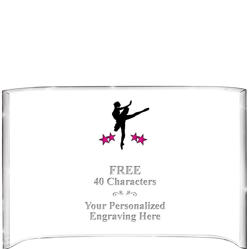 7 3/4"X 5" CURVA ACRYLIC