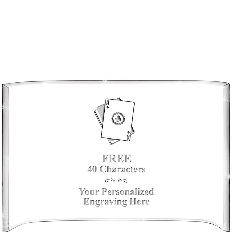 7 3/4"X 5" CURVA ACRYLIC