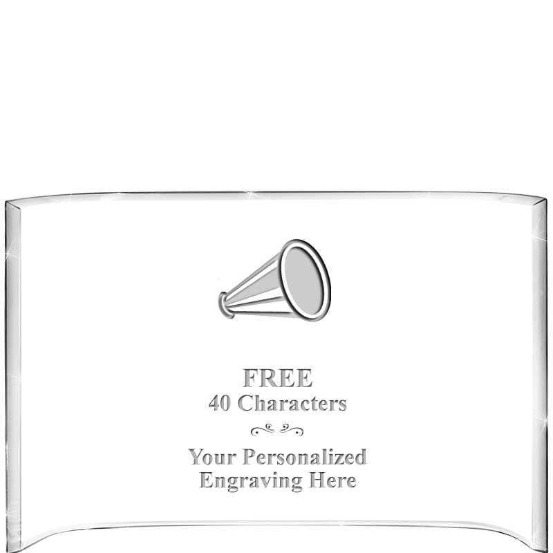 7 3/4"X 5" CURVA ACRYLIC