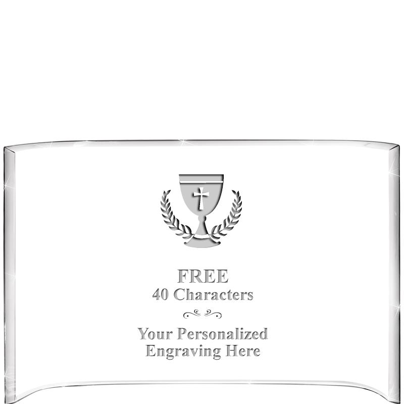 7 3/4"X 5" CURVA ACRYLIC