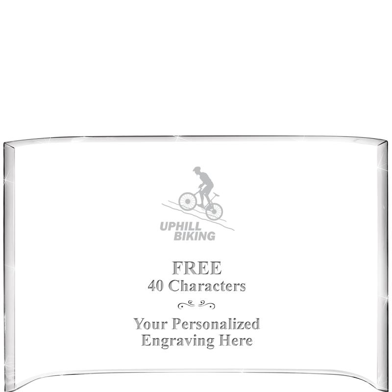 7 3/4"X 5" CURVA ACRYLIC