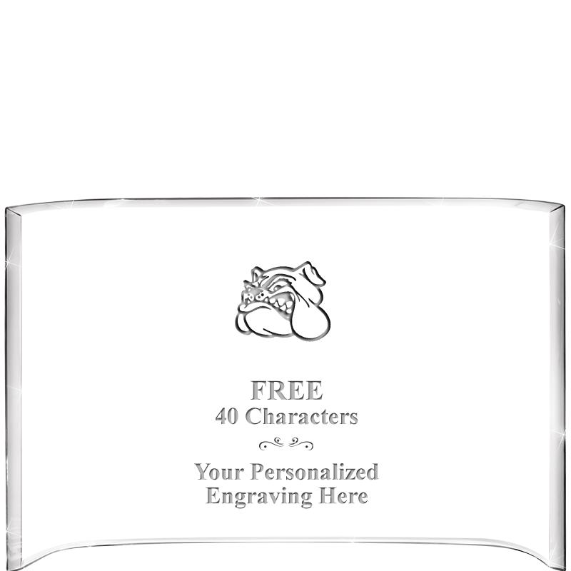 7 3/4"X 5" CURVA ACRYLIC