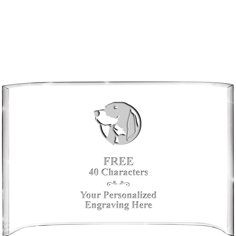 7 3/4"X 5" CURVA ACRYLIC