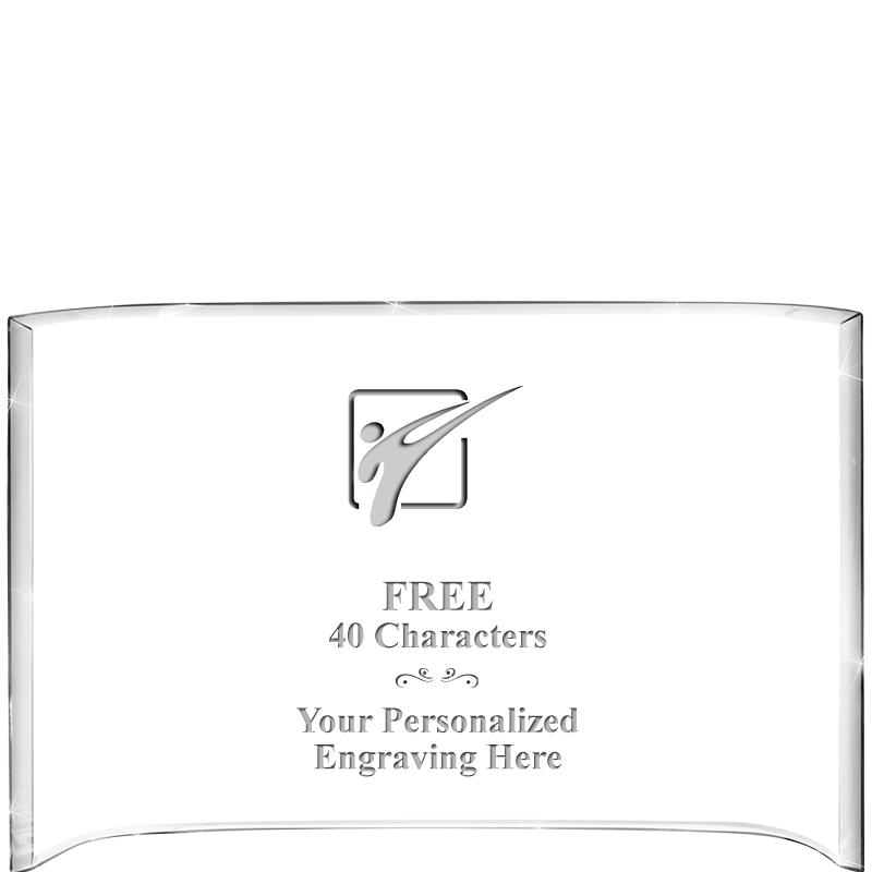 7 3/4"X 5" CURVA ACRYLIC