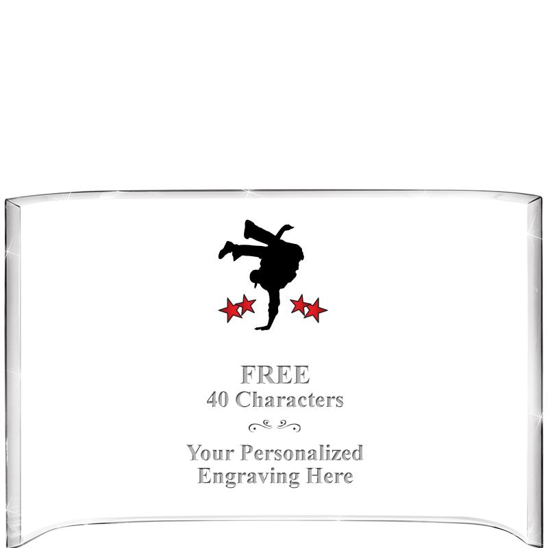 7 3/4"X 5" CURVA ACRYLIC