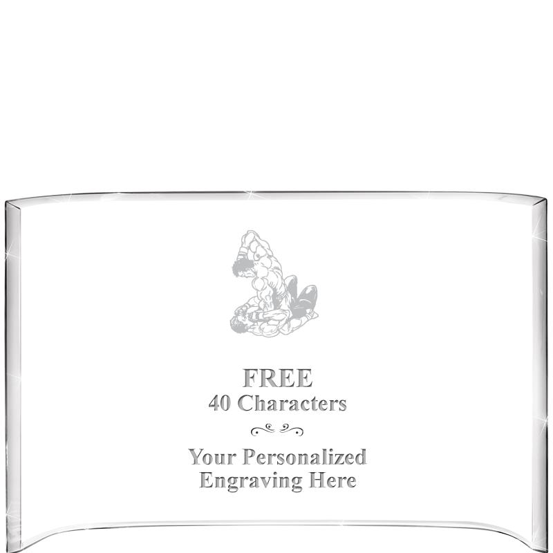 7 3/4"X 5" CURVA ACRYLIC