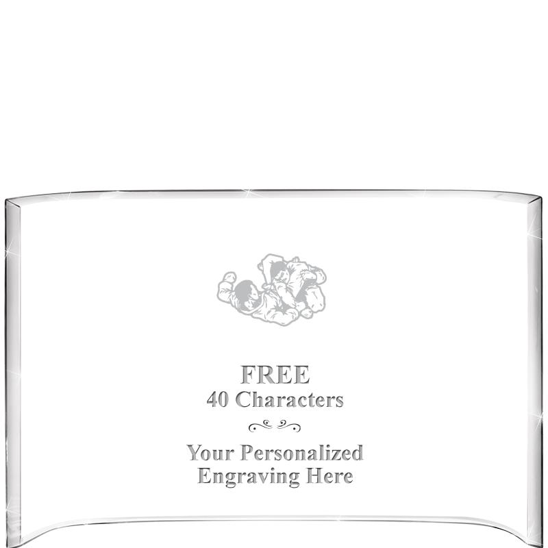 7 3/4"X 5" CURVA ACRYLIC