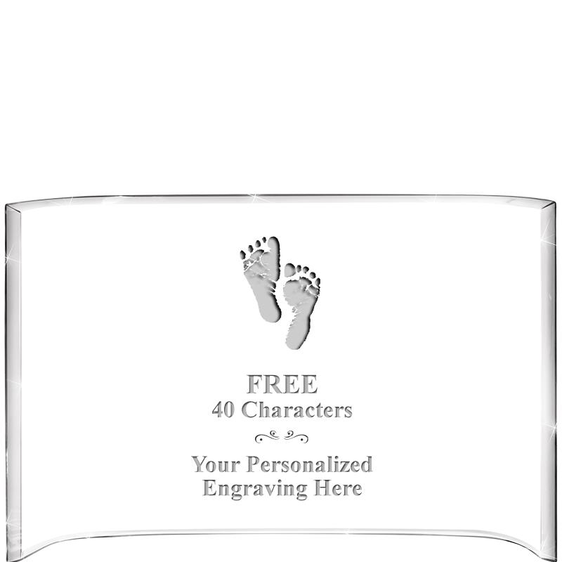 7 3/4"X 5" CURVA ACRYLIC