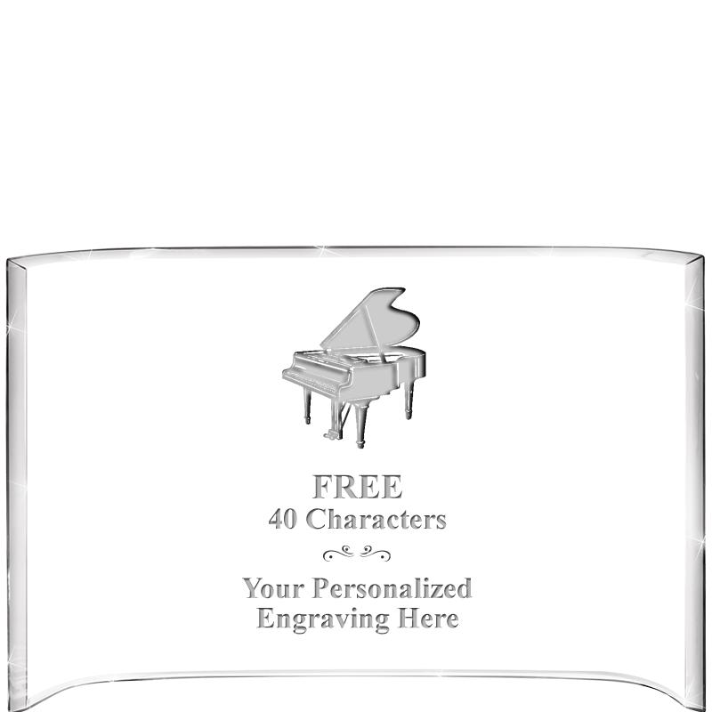 7 3/4"X 5" CURVA ACRYLIC