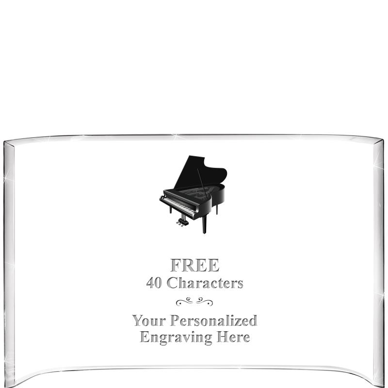 7 3/4"X 5" CURVA ACRYLIC