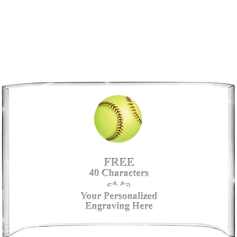 7 3/4"X 5" CURVA ACRYLIC