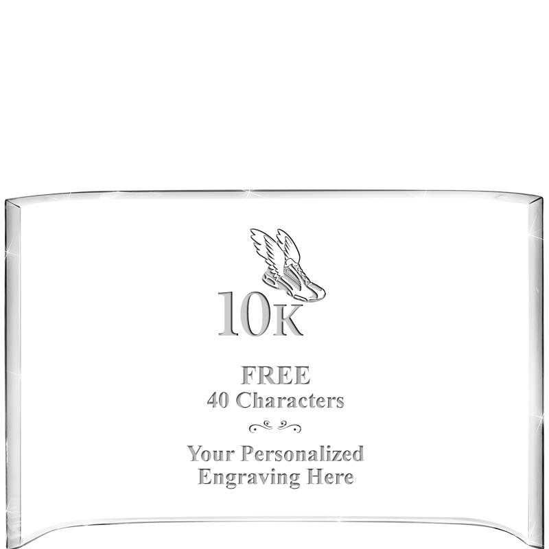 7 3/4"X 5" CURVA ACRYLIC