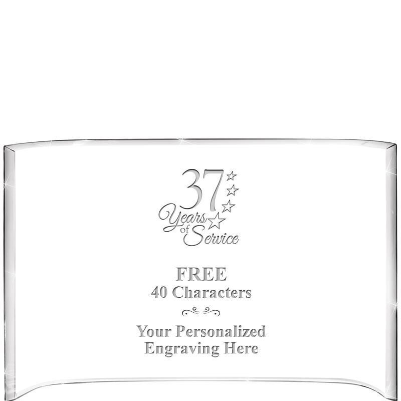 7 3/4"X 5" CURVA ACRYLIC