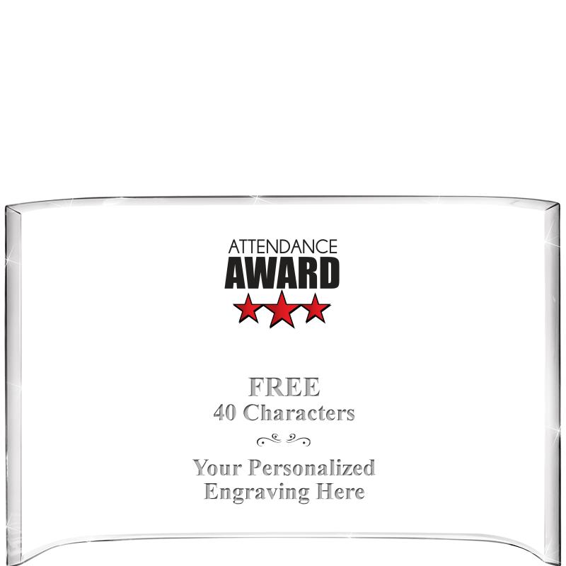 7 3/4"X 5" CURVA ACRYLIC