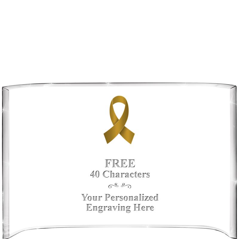 7 3/4"X 5" CURVA ACRYLIC