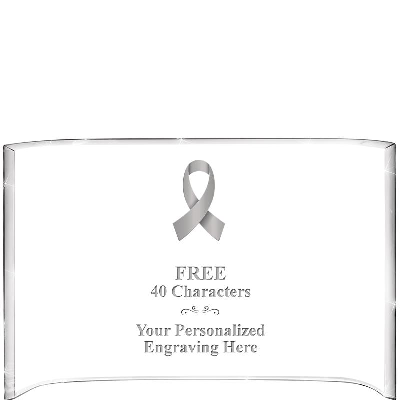 7 3/4"X 5" CURVA ACRYLIC