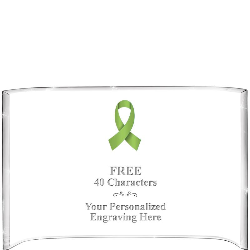 7 3/4"X 5" CURVA ACRYLIC