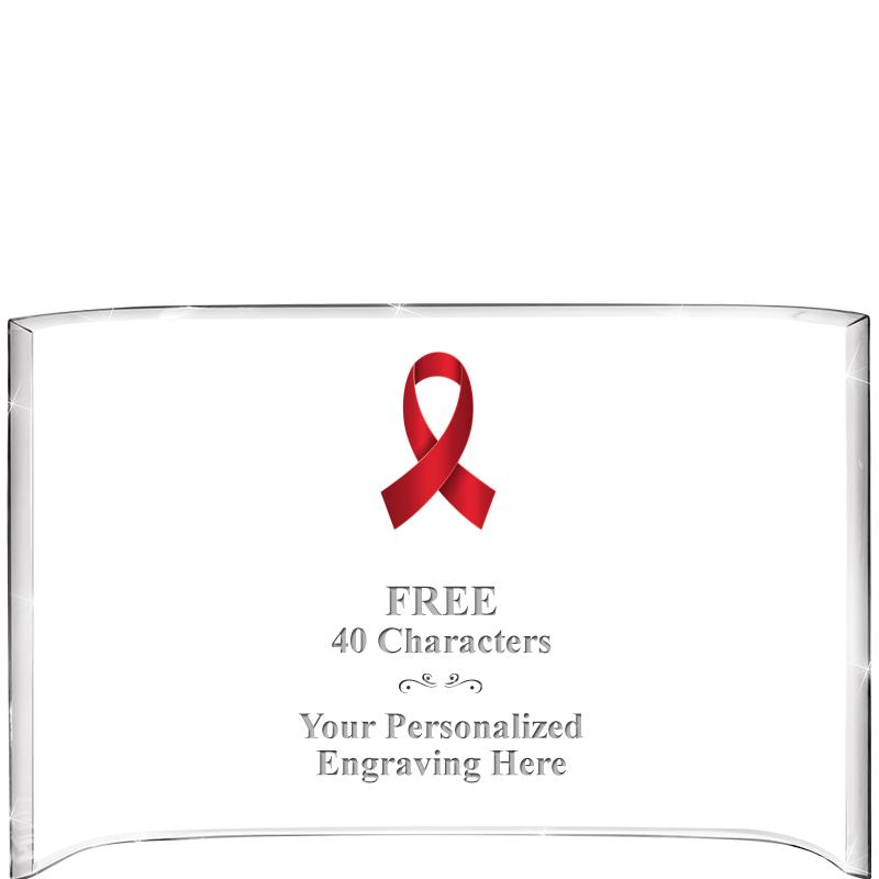 7 3/4"X 5" CURVA ACRYLIC