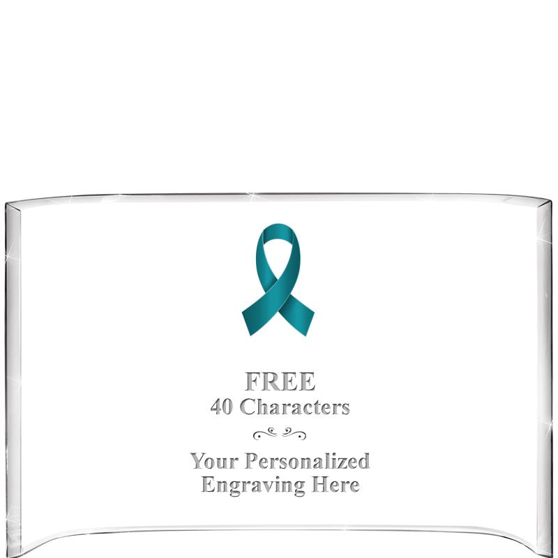 7 3/4"X 5" CURVA ACRYLIC