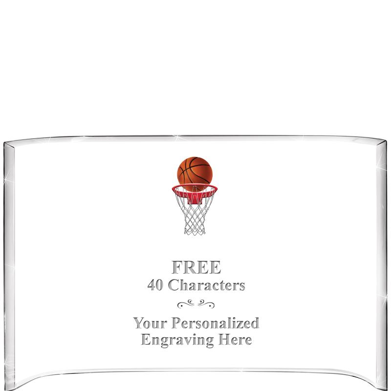 7 3/4"X 5" CURVA ACRYLIC