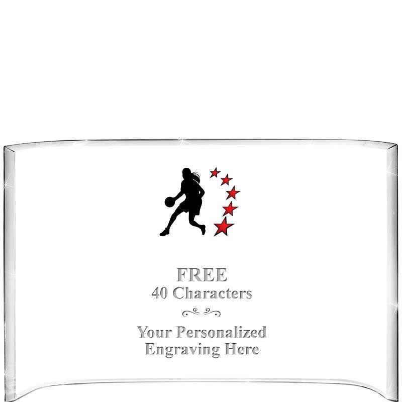 7 3/4"X 5" CURVA ACRYLIC