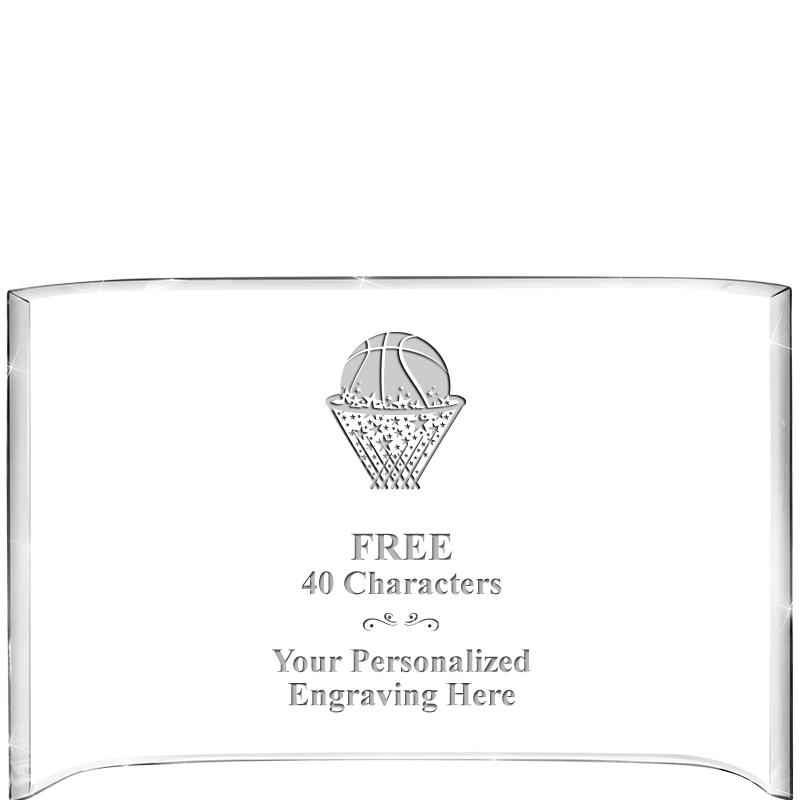 7 3/4"X 5" CURVA ACRYLIC