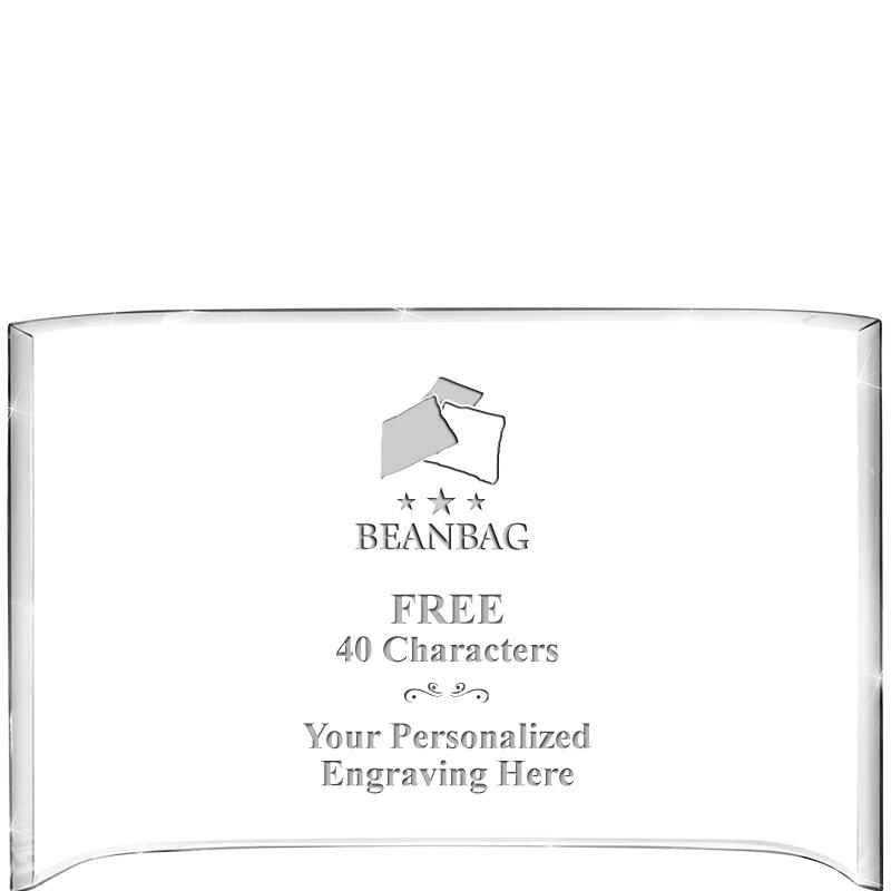 7 3/4"X 5" CURVA ACRYLIC