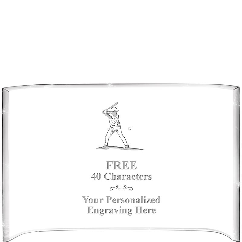 7 3/4"X 5" CURVA ACRYLIC