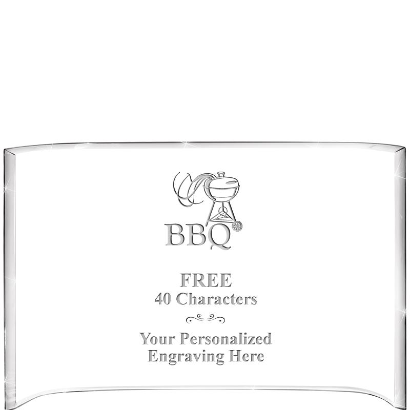 7 3/4"X 5" CURVA ACRYLIC