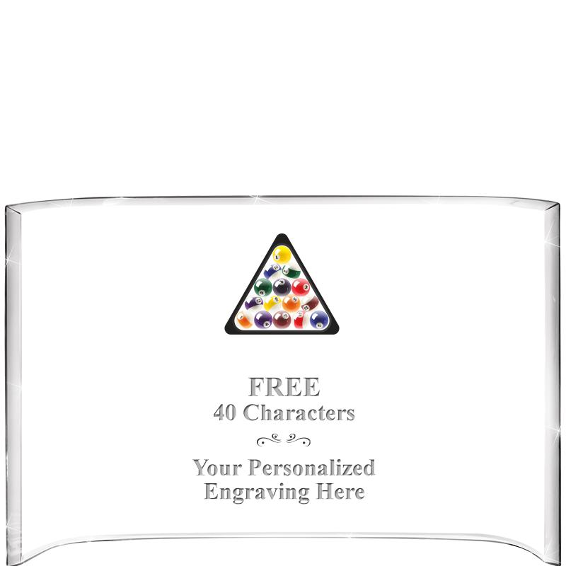 7 3/4"X 5" CURVA ACRYLIC