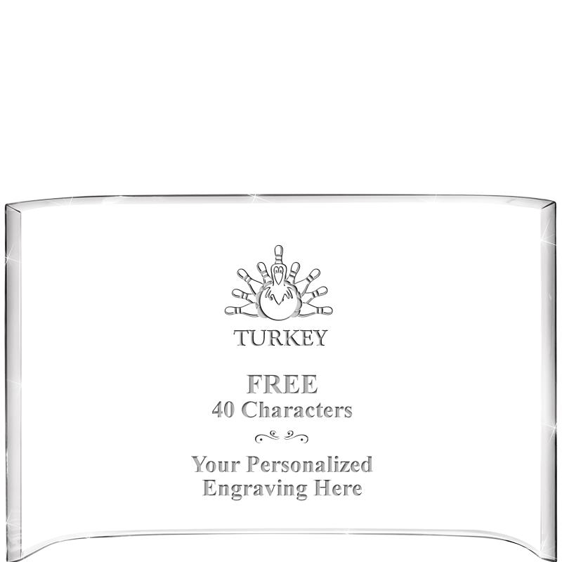 7 3/4"X 5" CURVA ACRYLIC