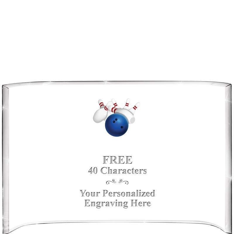 7 3/4"X 5" CURVA ACRYLIC