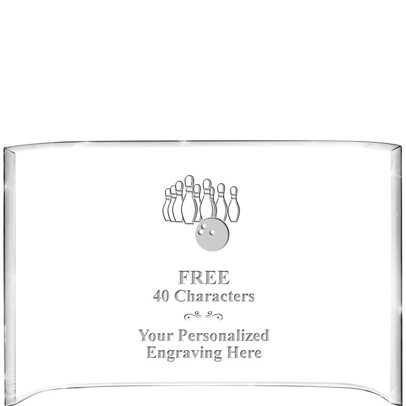 7 3/4"X 5" CURVA ACRYLIC