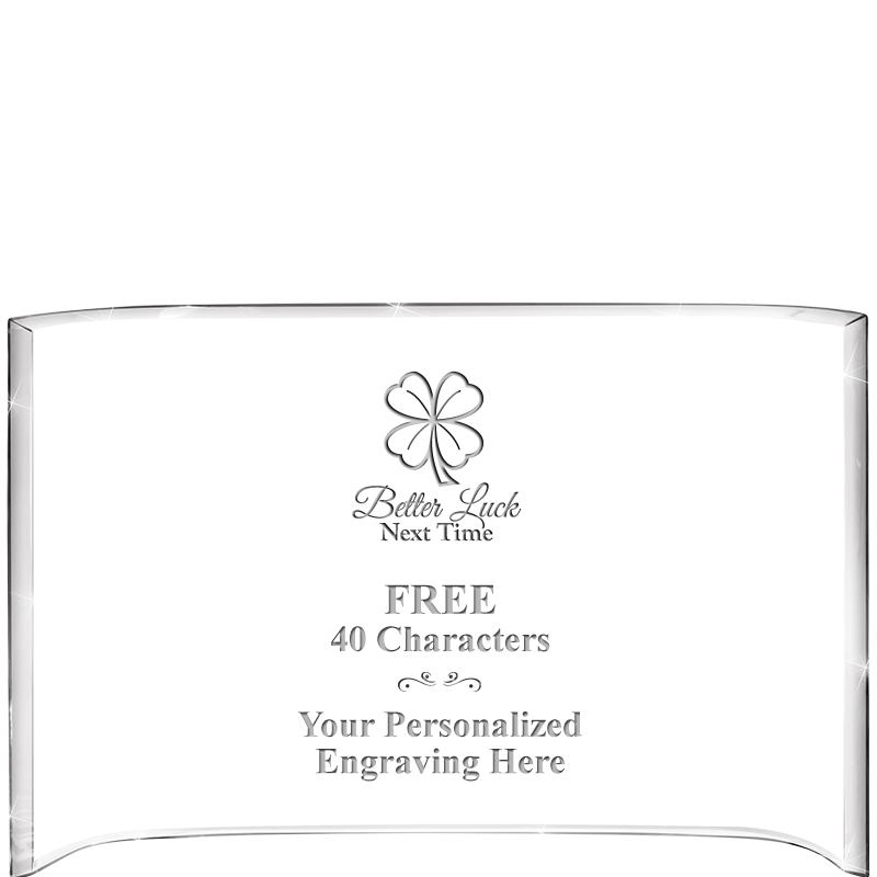 7 3/4"X 5" CURVA ACRYLIC