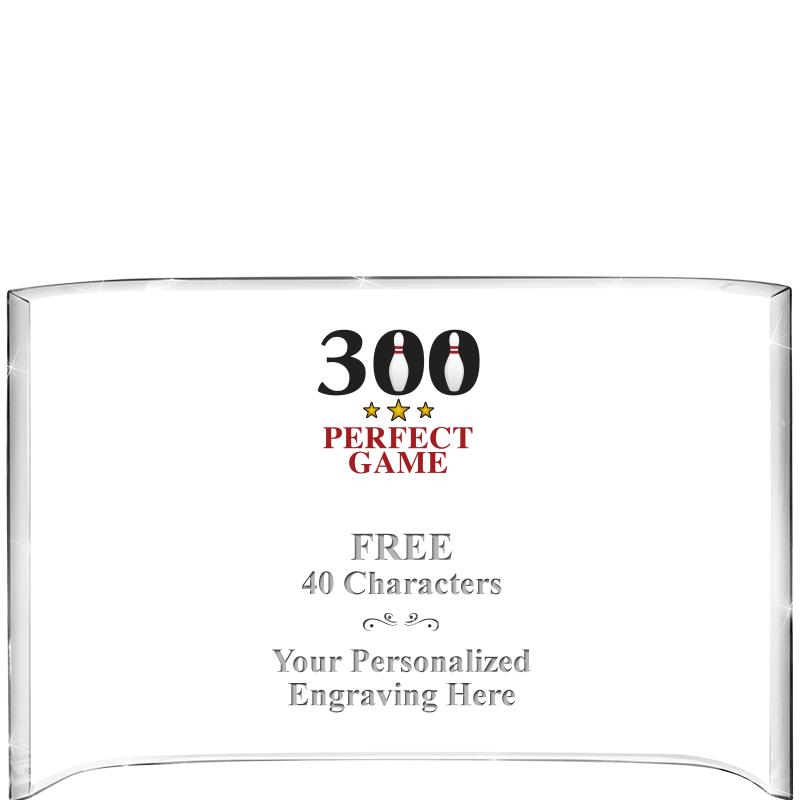 7 3/4"X 5" CURVA ACRYLIC