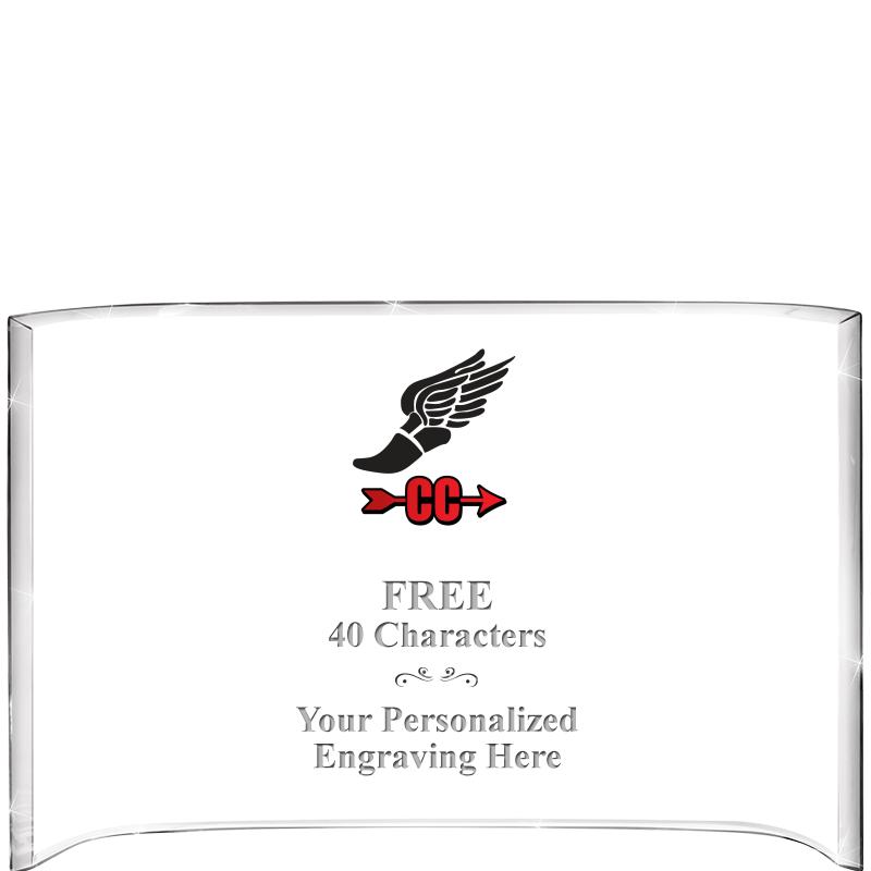 7 3/4"X 5" CURVA ACRYLIC