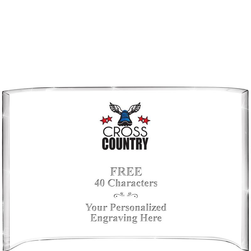 7 3/4"X 5" CURVA ACRYLIC