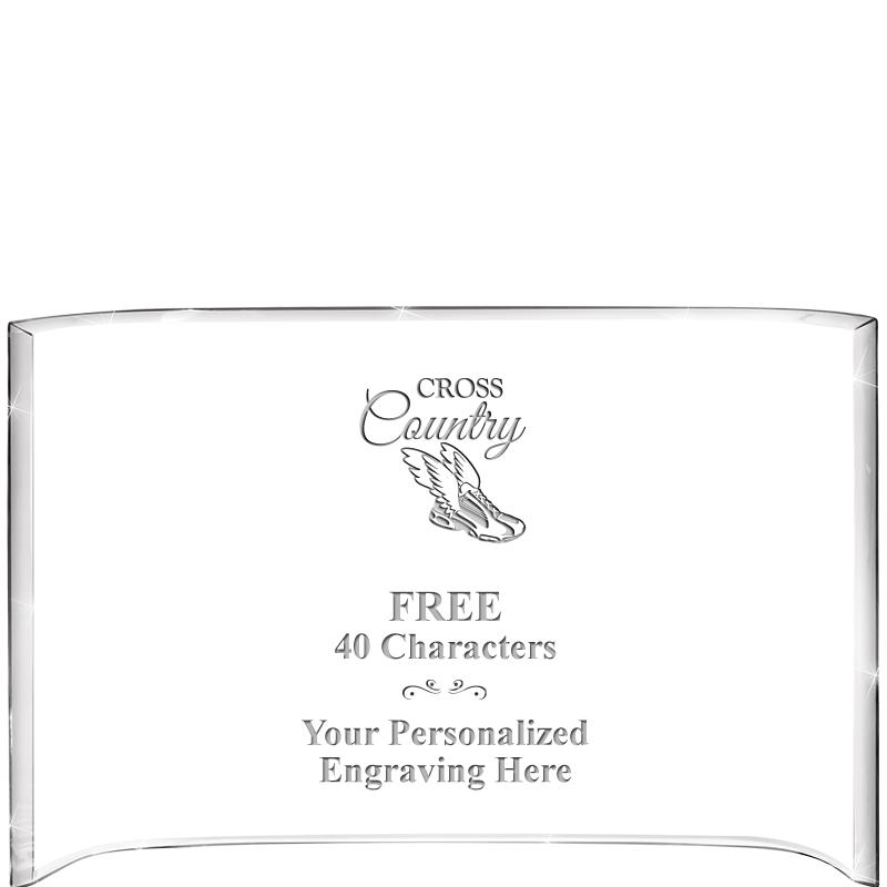 7 3/4"X 5" CURVA ACRYLIC