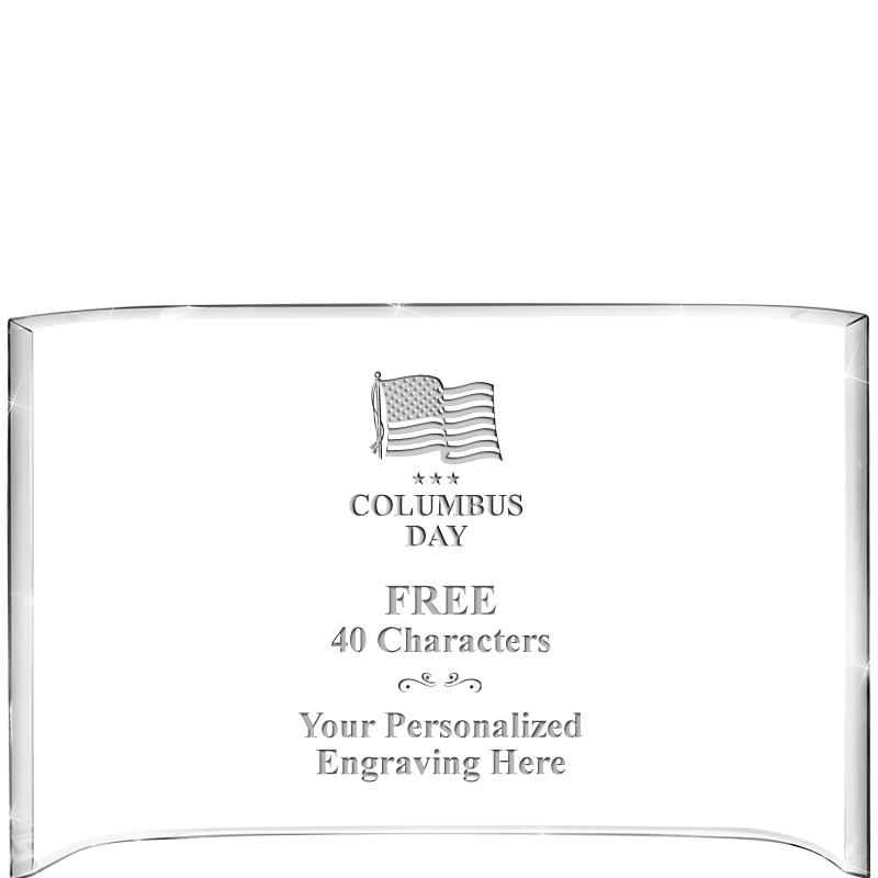 7 3/4"X 5" CURVA ACRYLIC