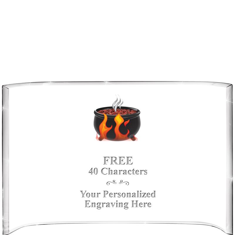 7 3/4"X 5" CURVA ACRYLIC