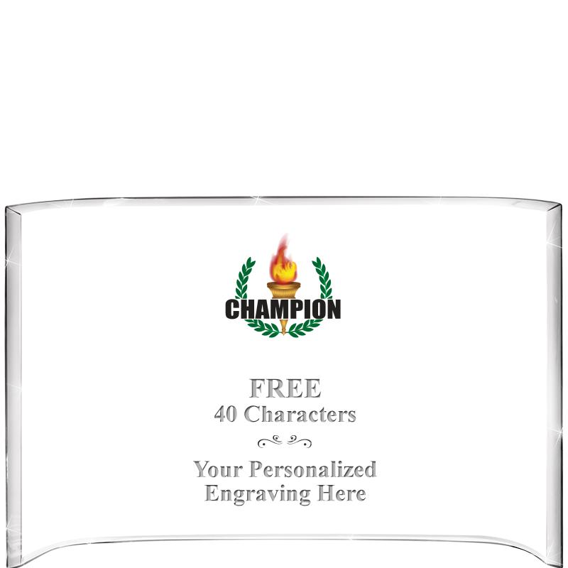 7 3/4"X 5" CURVA ACRYLIC