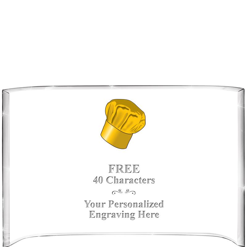 7 3/4"X 5" CURVA ACRYLIC