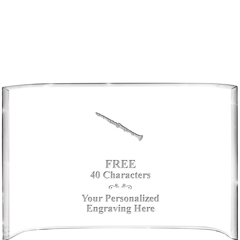 7 3/4"X 5" CURVA ACRYLIC