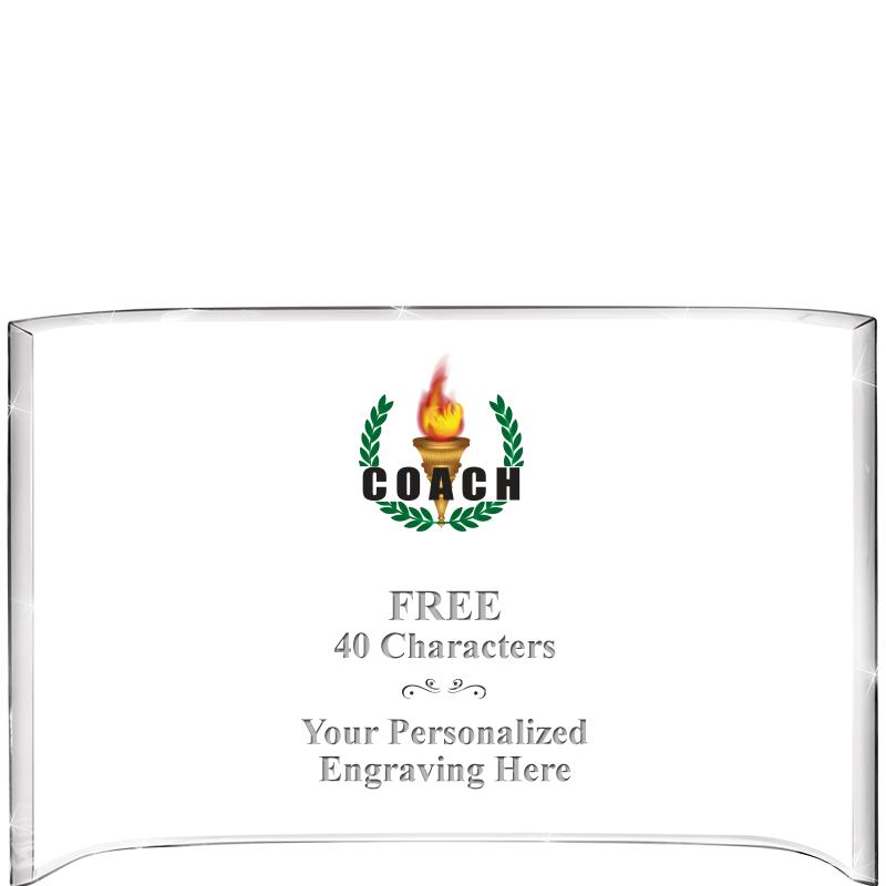 7 3/4"X 5" CURVA ACRYLIC